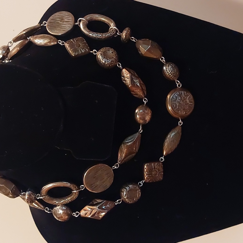 Chic Cookie LEE Gunmetal Silver Women's Necklace